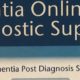 Dementia online post diagnostic support poster